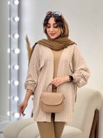 مانتو پانچ جیب نما کد 5312 - تصویر 12