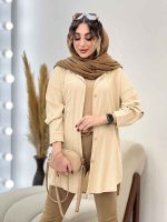 شومیز کراش تک جیب رزیتا کد 5309 - تصویر 6
