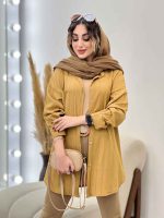 شومیز کراش تک جیب رزیتا کد 5309 - تصویر 11
