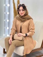 شومیز کراش تک جیب رزیتا کد 5309 - تصویر 27