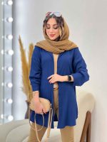 شومیز کراش تک جیب رزیتا کد 5309 - تصویر 10