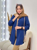 شومیز کراش تک جیب رزیتا کد 5309 - تصویر 4