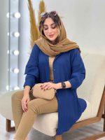 شومیز کراش تک جیب رزیتا کد 5309 - تصویر 23