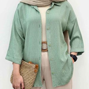 شومیز آستین پاکتی کاترین کد 5310