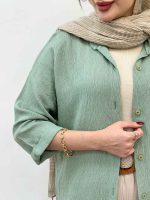 شومیز آستین پاکتی کاترین کد 5310 - تصویر 15