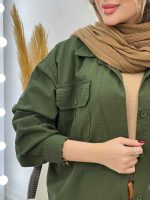 مانتو دو جیب پیله رکسانا کد 5307 - تصویر 15