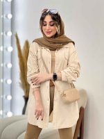 مانتو دو جیب پیله رکسانا کد 5307 - تصویر 12