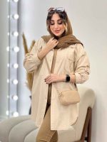 مانتو دو جیب پیله رکسانا کد 5307 - تصویر 4