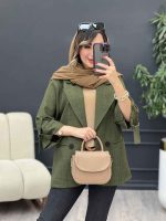 مانتو آستین سگک گلوریا کد 5313 - تصویر 18