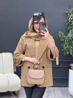 مانتو آستین سگک گلوریا کد 5313 - تصویر 3