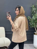 مانتو آستین سگک گلوریا کد 5313 - تصویر 17