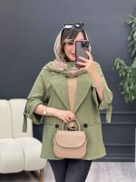مانتو آستین سگک گلوریا کد 5313 - تصویر 4