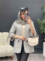 مانتو آستین سگک گلوریا کد 5313 - تصویر 2