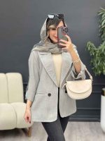مانتو آستین سگک گلوریا کد 5313 - تصویر 9