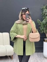 مانتو لینن پشت دو پاگن کد 5323 - تصویر 14
