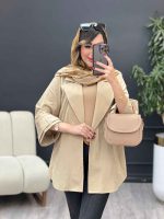 مانتو لینن پشت دو پاگن کد 5323 - تصویر 10