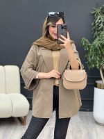 مانتو لینن پشت دو پاگن کد 5323 - تصویر 2