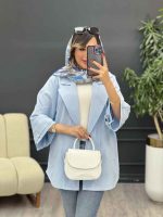 مانتو لینن پشت دو پاگن کد 5323 - تصویر 17