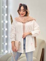 مانتو پشت پیله طرح فلامینگو کد 5285 - تصویر 21