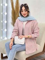 مانتو پشت پیله طرح فلامینگو کد 5285 - تصویر 33