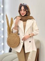 مانتو آستین ژیله دار کد 3081 - تصویر 23