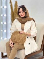 مانتو آستین ژیله دار کد 3081 - تصویر 25
