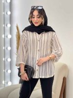 شومیز پایین هلال کاتالینا کد 5327 - تصویر 4
