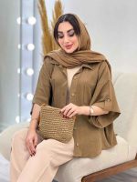 شومیز دو جیب آریانا کد 5328 - تصویر 2