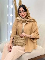 شومیز دو جیب آریانا کد 5328 - تصویر 16