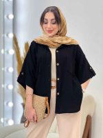 شومیز دو جیب آریانا کد 5328 - تصویر 8