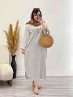 پیراهن سه دکمه پانیا کد 5248 - تصویر 8