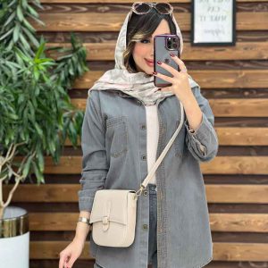 مانتو جین دو جیب نفس کد 5262