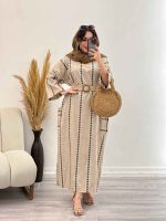 پیراهن جلو بسته دو جیب پیله کد 5293 - تصویر 14