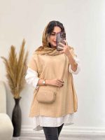 مانتو دو تکه بلند کد 4365 - تصویر 11