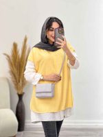 مانتو دو تکه بلند کد 4365 - تصویر 12