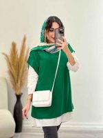 مانتو دو تکه بلند کد 4365 - تصویر 19