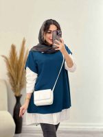 مانتو دو تکه بلند کد 4365 - تصویر 16