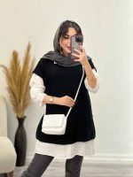 مانتو دو تکه بلند کد 4365 - تصویر 17