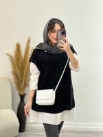 مانتو دو تکه بلند کد 4365 - تصویر 8