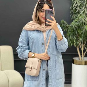 مانتو جین دو جیب ناتاشا کد 5336