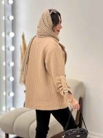پالتو دو دکمه آستین سگک کد 5531 - تصویر 15