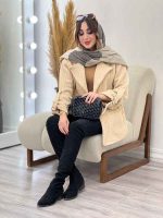 پالتو دو دکمه آستین سگک کد 5531 - تصویر 3