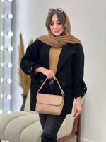 پالتو دو دکمه آستین سگک کد 5531 - تصویر 14