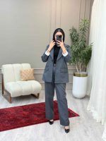ست کت و شلوار راه راه کد5567 - تصویر 7