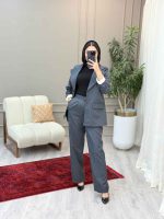 ست کت و شلوار راه راه کد5567 - تصویر 11