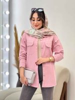 مانتو کتان پایین هلال سما کد 5391 - تصویر 25
