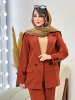 ست مانتو و شلوار جیب نما یسنا کد 5223 - تصویر 2