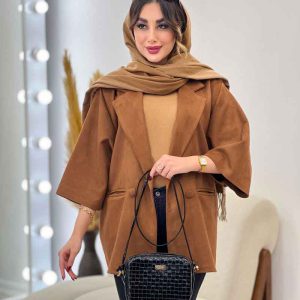 پالتو سوئیت پانچ دو دکمه کد 5396