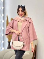 پالتو سوئیت پانچ دو دکمه کد 5396 - تصویر 2