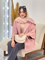 پالتو سوئیت پانچ دو دکمه کد 5396 - تصویر 5